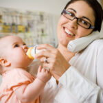 ProLife Voter Phone Call Woman with Baby