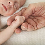 Old Woman Baby Hand