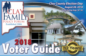 Clay Family Forum 2018 Voter Guide